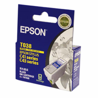 Epson Inkjet Stylus C41ux/sx Black Cartridge Ea Each