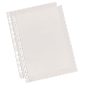 Esselte Pockets, for Maps, Clear, 280 x 216 mm, 100/Pack Pack