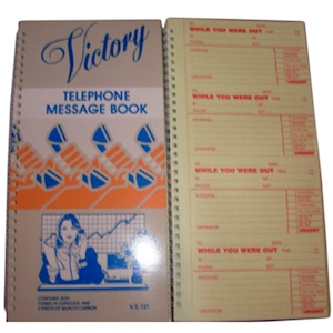 MESSAGE BOOK VICTORY VS121 CARBON EACH Each