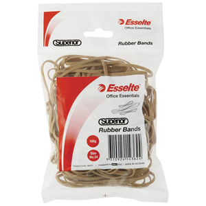 Esselte Superior Elastic Rubber Bands