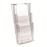 TAYMAR WALL MOUNT HOLDS 3 A4 -3W230 -CLEAR EA Each