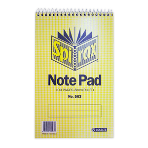 Esselte Spirax Notepad