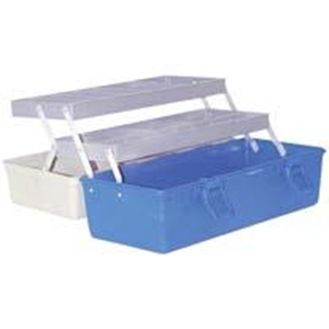 FA CASE Recyclable Plastic GREY & BLUE LEVEL 2 (MEDICOR ONLY) 42 x 18.5 x 18cm Each