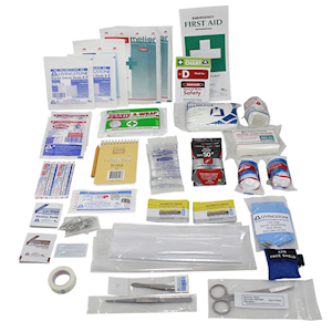 Livingstone Comprehensive Travel First Aid Complete Set Refill Only in Polybag Kit