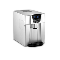Maxkon Portable Bullet Ice Maker Machine, 252 x 389 x 363 mm, LCD Display Mode, 3 Litre, Each Each