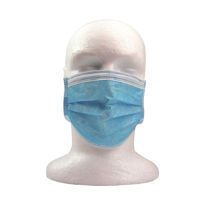 Out of Date Face Mask, Level 2 Protection, Ear Loop, 3-Ply, non TGA, Blue, Latex Free, 50/Bx, Original Condition, Price Discounted Box