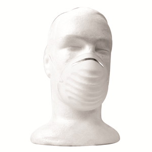 Livingstone Round Dust Mask with Elastic Band, Loose Each