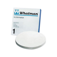 Whatmann Filter Paper, Qualitative, Circles, Medium/Fast Speed, Grade 1, Diameter: 500mm, Ash pct: 0.06, 11 um, Thickness: 0.18mm, 100/Pack Pack