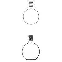 Flask, Round Bottom, 150ml, Short Neck, 29/32 Socket Joint, Borosilicate Glass, Australian, Each