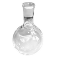 Mowbray Flask, Round Bottom, 100ml, Medium Neck, 24/29 Socket, Borosilicate Glass, Each Each