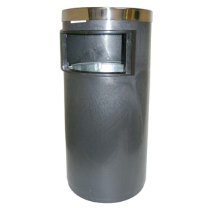 Livingstone Anti-Flammable Rubbish Bin, 30 x 60(H) cm, Stainless Steel, Each Each