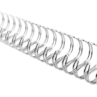 WIRE BINDING COIL S/STEEL 9.5MM 34 LOOP 100/BX Box
