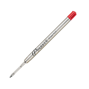 PEN REFILLS PARKER BALLPEN MEDIUM RED Each