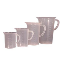 Graduated Jug Clear Recyclable Plastic 2Lautoclavable Each