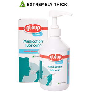 Gloup Medication Lubricant Vanilla, 500ml Pump Pack, Each Each