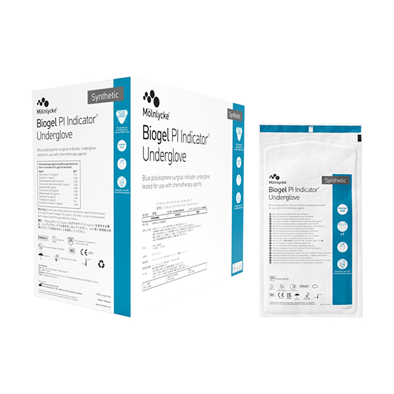 Biogel Underglove 6.5 Pi Indicator, Pair Pair
