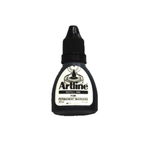 STAMP PAD INK ESK-20 ARTLINE 20CC BLK EACH Each