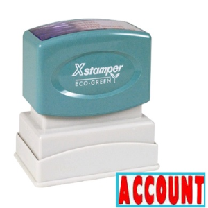 XSTAMPER 1056 ACCOUNT RED EACH Each