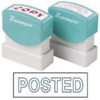 XSTAMPER 1535 POSTED BLUE EACH Each