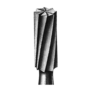 Ad Steel Burs F/fiss Hp #4 6/pk Pack