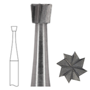ELA STEEL BUR RND #016 6/PK Pack