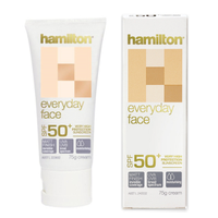 Hamilsun Every Day Face Cream SPF50+ 75Grams, Each Each