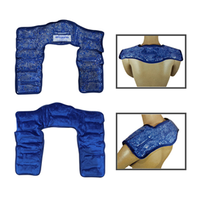 Livingstone Hot and Cold Pack,for Neck and Shoulder, with Crystal Velvet Cloth, 41 x 34cm, 500g, 1/Box Box