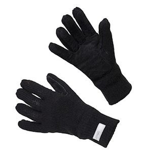 Hepworths Woollen Gloves, Thinsulate Lining, One Size Fits All, Blue, Pair