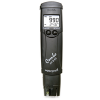 Hanna Combination Tester, pH/Conductivity/TDS/Temperature, Low Range EC, Waterproof, Each Each
