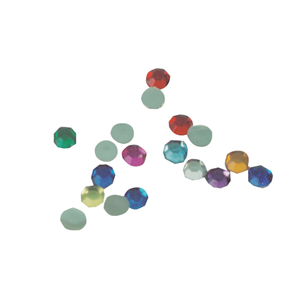 Diamantes Assorted Colours - 25/pk Pack