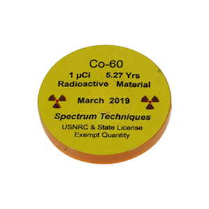 IEC Radioactive Source, Gamma Cobalt 60, Each Each