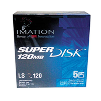 SUPERDISKS 3.5" LS120 EACH IMA 120MB EACH Each