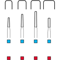 Intensiv Mclean II Cavity Prep Kit, 8/Kit Pack