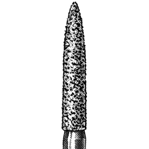 Intensiv 96 Diamond Burs, Flame, ISO 249524 #20, Friction Grip, Medium, Each Each