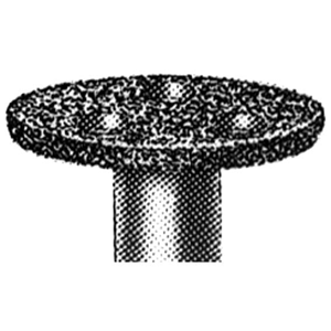 Intensiv 129D Diamond Burs, Wheel, ISO 58524 #53, Friction Grip, Medium, Each Each