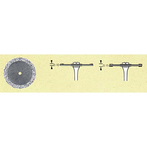 Intensiv 273 Diamond Discs, Superflex, One Sided, 22 x 10mm, Each Each