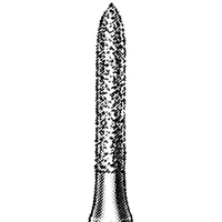 Intensiv 406 Diamond Burs, Bullet, ISO 288524 #13, Friction Grip, Medium, Each Each
