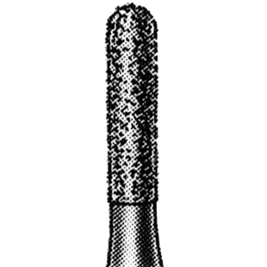 Intensiv 412 Diamond Burs, Flat Fissure Point, ISO 137524 #9, Friction Grip, Medium, Each Each
