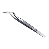Intensiv Meriam Dental Tweezers Forceps Angled with Pin