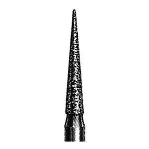 Intensiv D2GS Diamond Burs, Needle Point, ISO 165514 #11, Friction Grip, Fine, Each Each