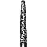 Intensiv D5 Diamond Burs, Long Taper Fissure, ISO 173524 #16, Friction Grip, Medium, Each Each