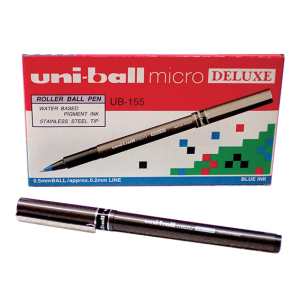 PENS UNIBALL UB155 EYE MICRO BLUE BOX/12 Box
