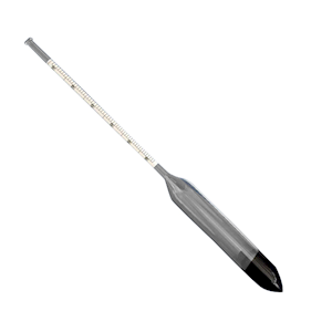 Carlton Density Hydrometer, 0.800 to 0.900, 0.002 at 20degC, 250mm, Glass, Each Each