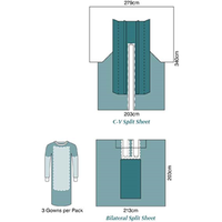 Cardiovascular Pack Sterile, 3/Box Box