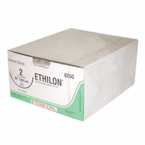 Suture Ethilon 2/0 Taper Point-1 150cm., 12/Box Box