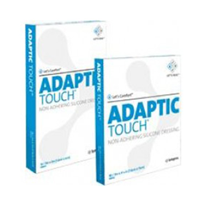 Adaptic Touch Non-Adhering Silicone Dressing, 12.7 x 15cm, 10 Pieces/Pack (TCH503) Pack