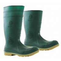 Bata Jobmaster 2 Gumboots, Size 14, 400mm, Non-Safety, PVC, Green, 1 Pair (892-73180) Pair