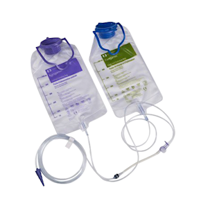 Kangaroo 3 In 1 Feed and Flush Set, with Inline Medication Port, Sterile, 30 Pieces/Carton Carton