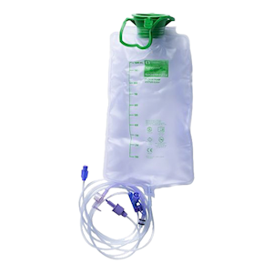 Kangaroo ENPlus Feed and Flush Set, with Inline Medication Port, Sterile, 30 Pieces/Carton Carton