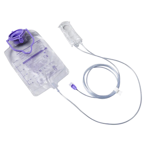 Kangaroo OMNI Feeding Set, with ENPlus Spike, Non-Sterile, Pair with Kangaroo OMNI Enteral Feeding Pump (+/- 5pct accuracy), 30 Pieces/Pack